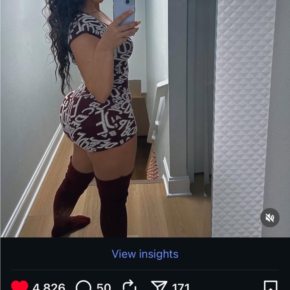 Alpha Graphic Valentine Knit Romper Bodysuit Cozy Burgundy RARE Onepiece - Picture 6 of 6